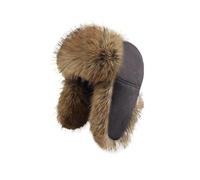 masfaeck Bonnet Unisexe tricoté chaîne, adapté au Ski et aux activités Hivernales, Disponible en Russie, en Italie et en France.(Gray)