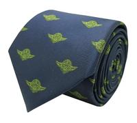 MasGemelos - Cravate en soie Yoda Star Wars bleu marine, multicolore, estandar