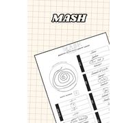 MASH Game Book: A Fun and Playful Fortune-Telling Paper Game