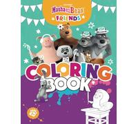 Masha and the Bear. Coloring book: Friends edition