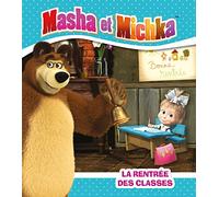 Collectif – Masha et Michka : La rentrée des classes – Album jeunesse dès 3 ans – Cartonné