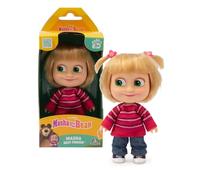 Masha et Michka, Poupée 12 cm, A Collectionner, Tenue Sweat, Jouets pour Enfants à partir de 3 Ans, MHA263