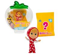 Masha & Michka, Pack 2 Figurines, Dont 1 Surprise, Modèles aléatoires à Collectionner, Jouets pour Enfants à partir de 3 Ans, MHA19
