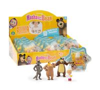 Masha & The Bear Masha Et Michka - Pack Flocon De Neige 2 Figurines (Dont 1 Surprise) - Asst - En Présentoir