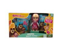 Masha & The Bear Masha Et Michka - Poupée 12 Cm Transformation Magique