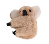 Mashaouyo Clips Koala Cubiques Femme Mignon Peluche Scratch Clip Carte Côté Petite Pince Coiffe Pince Géante (kaki, Taille unique)