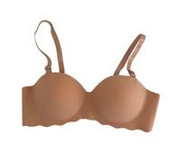 Mashaouyo Soutien-gorge à fermeture avant sans couture - Soutien-gorge sans fil - Soutien-gorge de compression sans armatures - Soutien-gorge confortable - Haut de yoga - Grande taille - Soutien-gorge