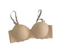 Mashaouyo Soutien-gorge à fermeture avant sans couture - Soutien-gorge sans fil - Soutien-gorge de compression sans armatures - Soutien-gorge confortable - Haut de yoga - Grande taille - Soutien-gorge