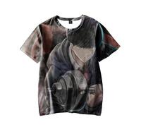 Mashle : T-shirt Magic and Muscles Nouveau pour 2024 Anime T-shirt Ample Tops Unisexe Thé Mash Burnedead T-shirt à manches courtes T-shirt pour adultes enfants XXS-4XL, Type 5., M