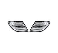 MASHRGX 1 Paire Feux Arrière Led À Lentille Transparente Avec Frein Conduite Clignotant Antibrouillard Pour Mercedes Pour Benz W204 2007 - 2010 Feux Arrière Coque