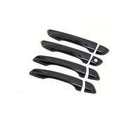 MASHRGX Accessoires Pièces Extérieures Voiture Pour Citroen C4 MK3 2021 2022 2023Couvercle Poignée Porte Voiture Garniture Autocollant Protecteur Antirouille(Carbon Fiber 4pcs)