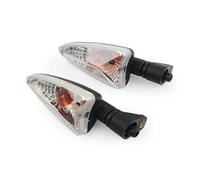 MASHRGX Clignotant Avant Et Arrière pour Moto pour Triumph pour Daytona 675 675R 2011 2012 2013 2014 2015 2016(Clear)