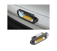 MASHRGX Couvercle Cuvette Poignée Porte Coffre Arrière Voiture Pour Ford Pour Escape Pour Kuga 2013 2014 2015 2016 2017 2018 2019 ABS Garniture Bezel Styling(Silver Tape Label)