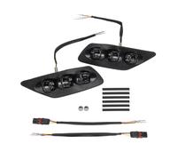 MASHRGX Feu Arrière LED Intégré Moto Clignotants Et Indicateurs pour B&MW S1000RR M1000RR 2020 2021 2022(Black)