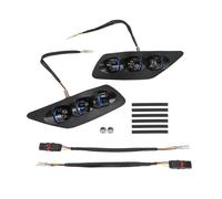 MASHRGX Feu Arrière LED Intégré Moto Clignotants Et Indicateurs pour B&MW S1000RR M1000RR 2020 2021 2022(Blue)