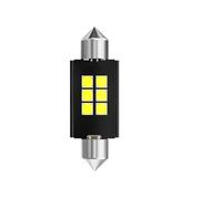 MASHRGX Lot 2/10 ampoules navette C10W C5W pour Canbus 31mm 36 mm 39 mm 41mm 6500K 12V blanches éclairage intérieur plafonnier coffre plaque d'immatriculation(36MM,2PCS)