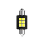 MASHRGX Lot 2/10 ampoules navette C10W C5W pour Canbus 31mm 36 mm 39 mm 41mm 6500K 12V blanches éclairage intérieur plafonnier coffre plaque d'immatriculation(31MM,2PCS)