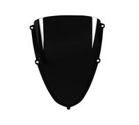MASHRGX Pare-Brise Avant À Double Bulle pour Moto pour Aprilia RS660 RS 660 2020-2024 Pare-Brise(Noir)