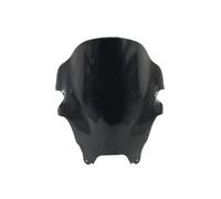 MASHRGX Pare-Brise Avant De Moto pour Suzuki pour Bandit GSF600 GSF 600 2000-2005 GSF1200 GSF 1200 2001-2005 Pare-Brise(Noir)