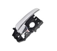 MASHRGX Poignée De Porte Intérieure Avant Gauche Droite Noire Pour Hyundai Pour Elantra XD 2.0L Et 1.6L 2003 2004-2010 82610-2D000 Et 82610-2D010(Chrome Right)