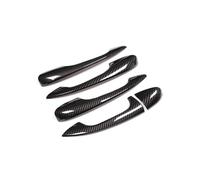 MASHRGX Pour Mercedes Pour Benz C E GLC Classe W205 W213 X253 2017 2018 Poignée De Porte Extérieure De Voiture/Cuvette De Porte En Fibre De Carbone(Handle Carbon style)