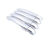 MASHRGX Pour Renault Pour Megane II MK2 2 2003 2002~2009 Autocollants Style Décoration ABSChrome Poignée Porte Couverture Peinture Refit Accessoires Voiture(No Button 4 Door)