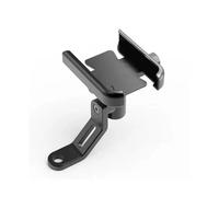 MASHRGX pour Triumph pour Speed Four 600 pour Speed Triple RS R S pour Twin pour SPEEDMASTER Guidon De Moto Support De Téléphone Portable Support De Support(Black Mirror Type)
