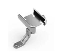MASHRGX pour Triumph pour Speed Four 600 pour Speed Triple RS R S pour Twin pour SPEEDMASTER Guidon De Moto Support De Téléphone Portable Support De Support(Silver Mirror Type)