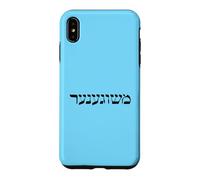 MASHUGANA en Yiddish Coque pour iPhone XS Max