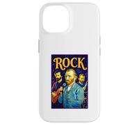 Mashup Post-impressionniste du Groupe de Rock de Van Gogh Coque pour iPhone 14