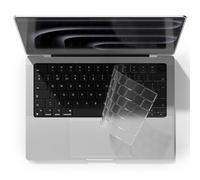 MasiBloom Protection de clavier pour MacBook Pro 14" (M5) avec puce A3434 - Protection de clavier - Accessoire de protection (TPU transparent)