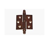 Masidef : Member of the Würth Group R00684 2 charnières pour meubles en laiton bronze avec tête, 50 x 40 mm