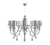 Masiero Eva S10 Kronleuchter, feuille d`argent
