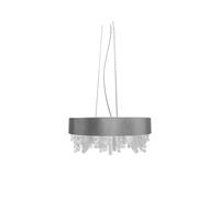 Masiero Ola S6 40 Pendelleuchte, feuille d´argent, transparent