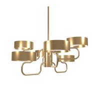Masiero Sound S6 LED Kronleuchter, or brossé