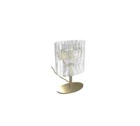 Masiero Vegas TL G Tischleuchte, feuille de métal couleur champagne