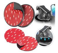 MASIGO 3M VHB Lot de disques adhésifs pour Tableau de Bord à Ventouse 95 mm de Large, Assure Un Maintien sûr pour Les Supports de téléphone, GPS, caméras de Tableau de Bord - Co