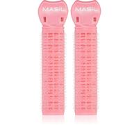 MASIL Roller Pins Peach Girl bigoudis velcro pour des cheveux volumisés dès la racine 2 pcs