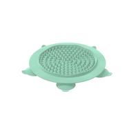Masilic Tapis À Lécher pour Chien en Silicone, Hedge, 19,5x18,5cm, Mint | Pour Chiot Chat, Slow Feeder Avec Ventouses, Tapis D'alimentation Antidérapant Soulage L'anxiété Et L'ennui Facile À Nettoyer