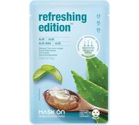 MASK ON Masque facial à l'aloe vera rafraîchissant - 1 masque