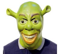 Maska Halloween Shrek Lateksowa Maska Shrek Nakrycie G¿Owy