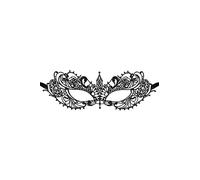 Maskarade Loup Noir Broderie Souple