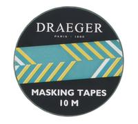 Masking Tape 10 M - Traits - Vert - Draeger Paris