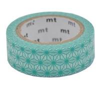 Masking Tape - Asanoha hisui (vert) - 15 mm x 7 m Vert G