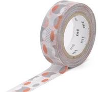 Masking Tape - Cercles Orange - 15 mm x 10 m G