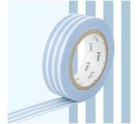 Masking tape lignes - Bleu glacier - 1,5 cm x 7 m Bleu G