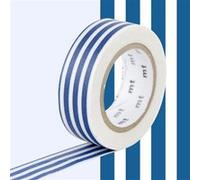 Masking tape lignes - Indigo - 1,5 cm x 7 m Bleu G