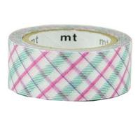 Masking Tape - Motif écossais / check purple - 1,5 cm x 5m G