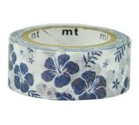 Masking Tape - Motif fleurs hibiscus - 1,5 cm x 5m G