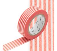 Masking Tape Mt 1,5 Cm Ligne Orange
